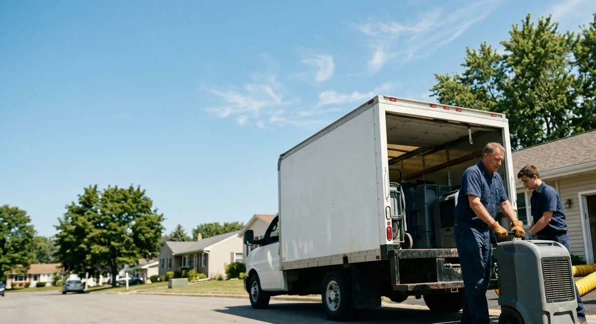 Water Damage Cleanup in Metamora, IL near me
